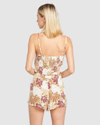 Womens Day In Parrotise Elastic Waist Shorts