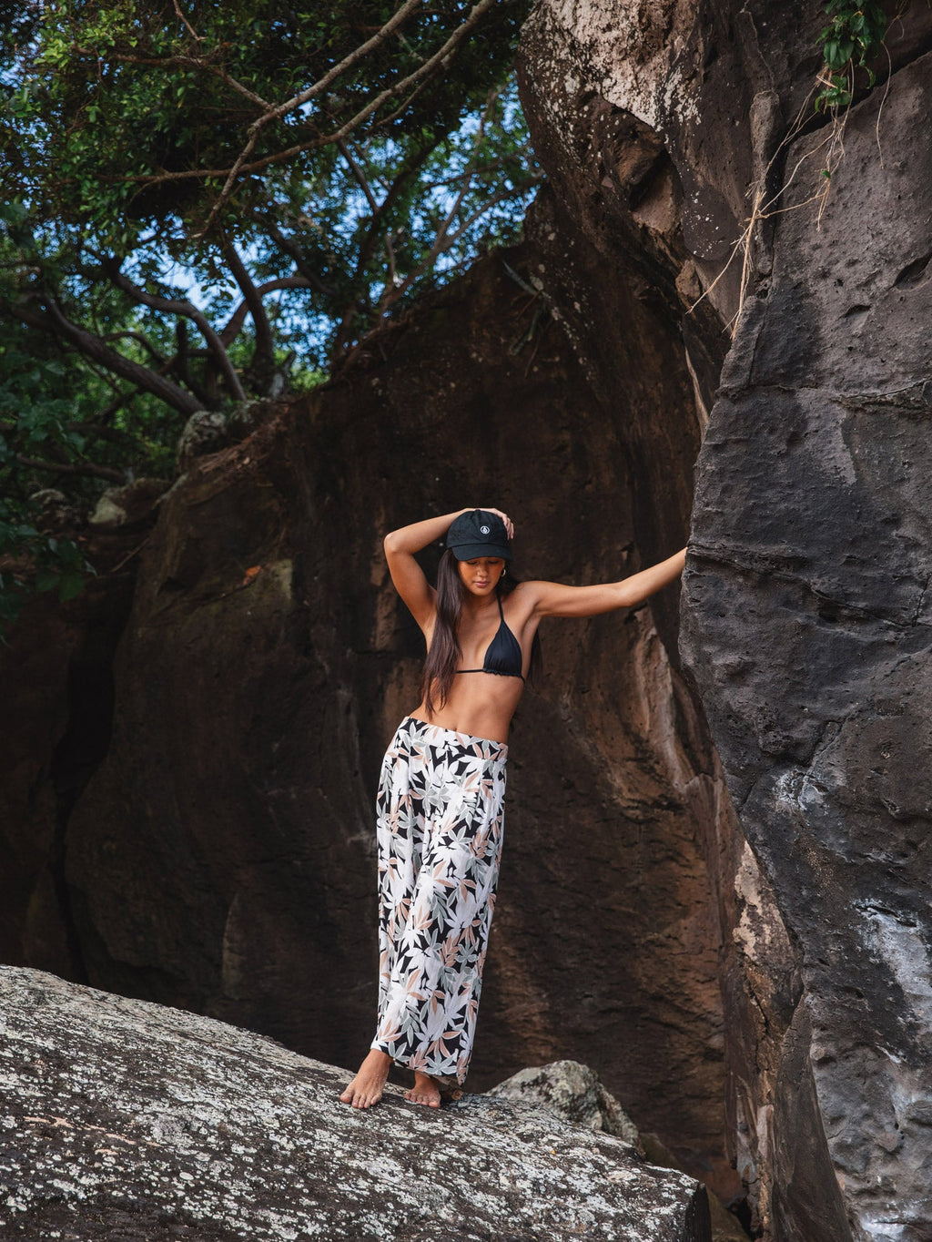 Womens Waverly Elastic Waist Pants