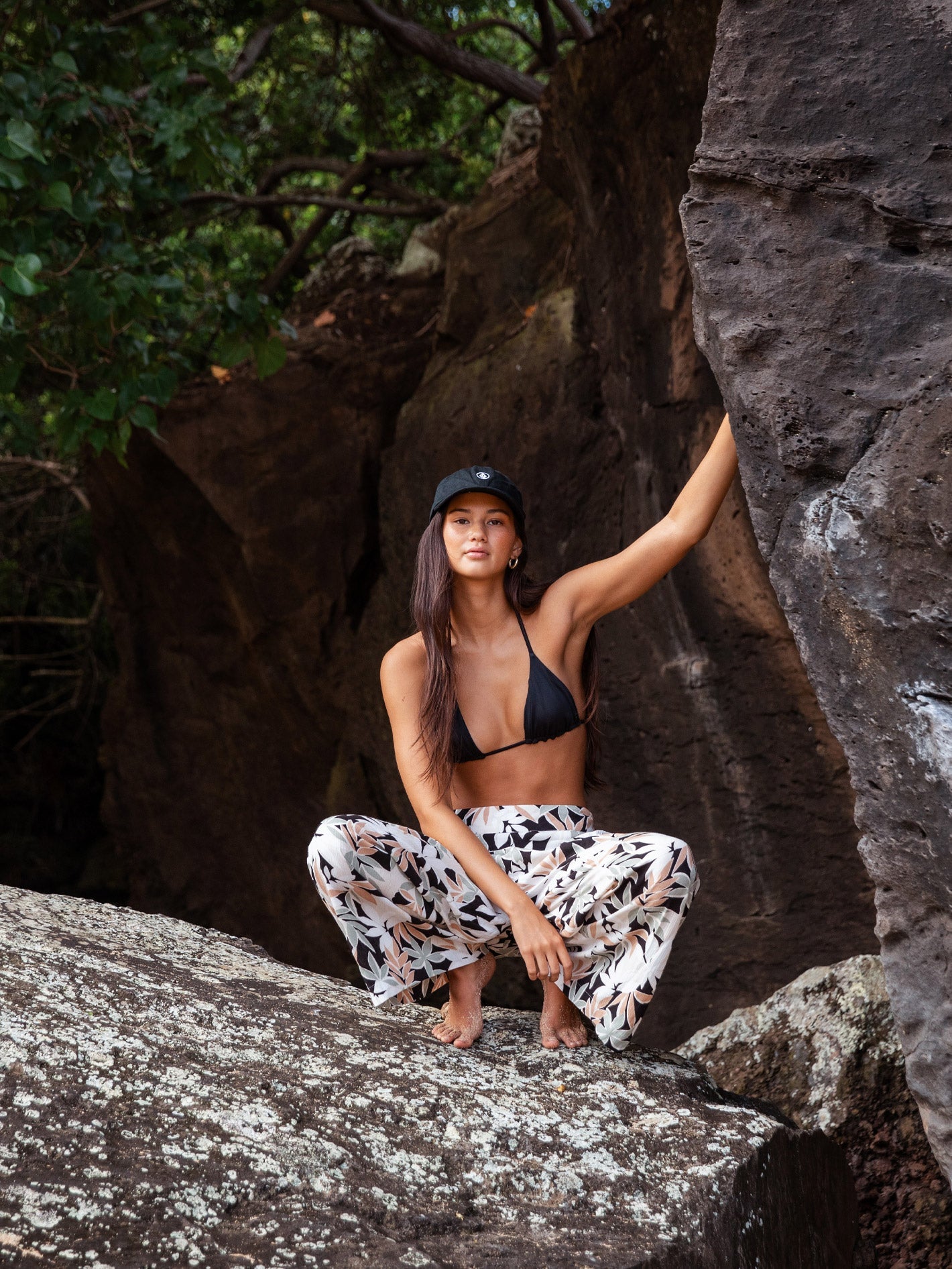 Womens Waverly Elastic Waist Pants