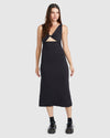 Womens Stone Luz Midi Dress