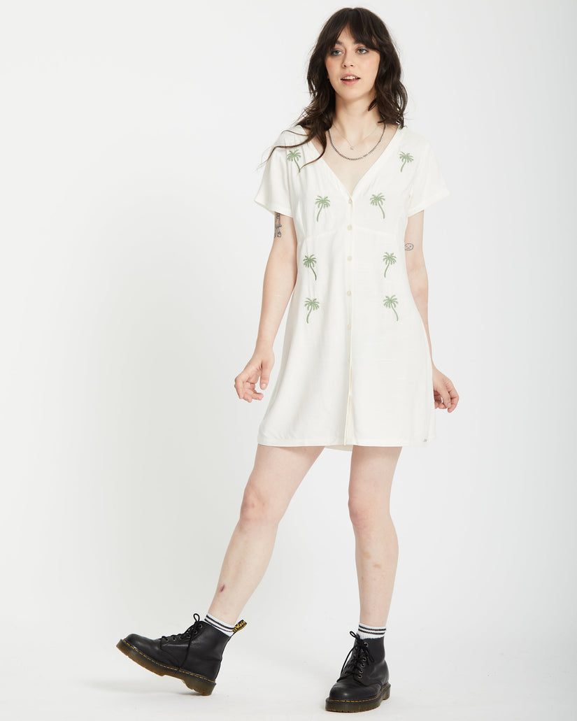 Womens Crunk Punk Midi Dress