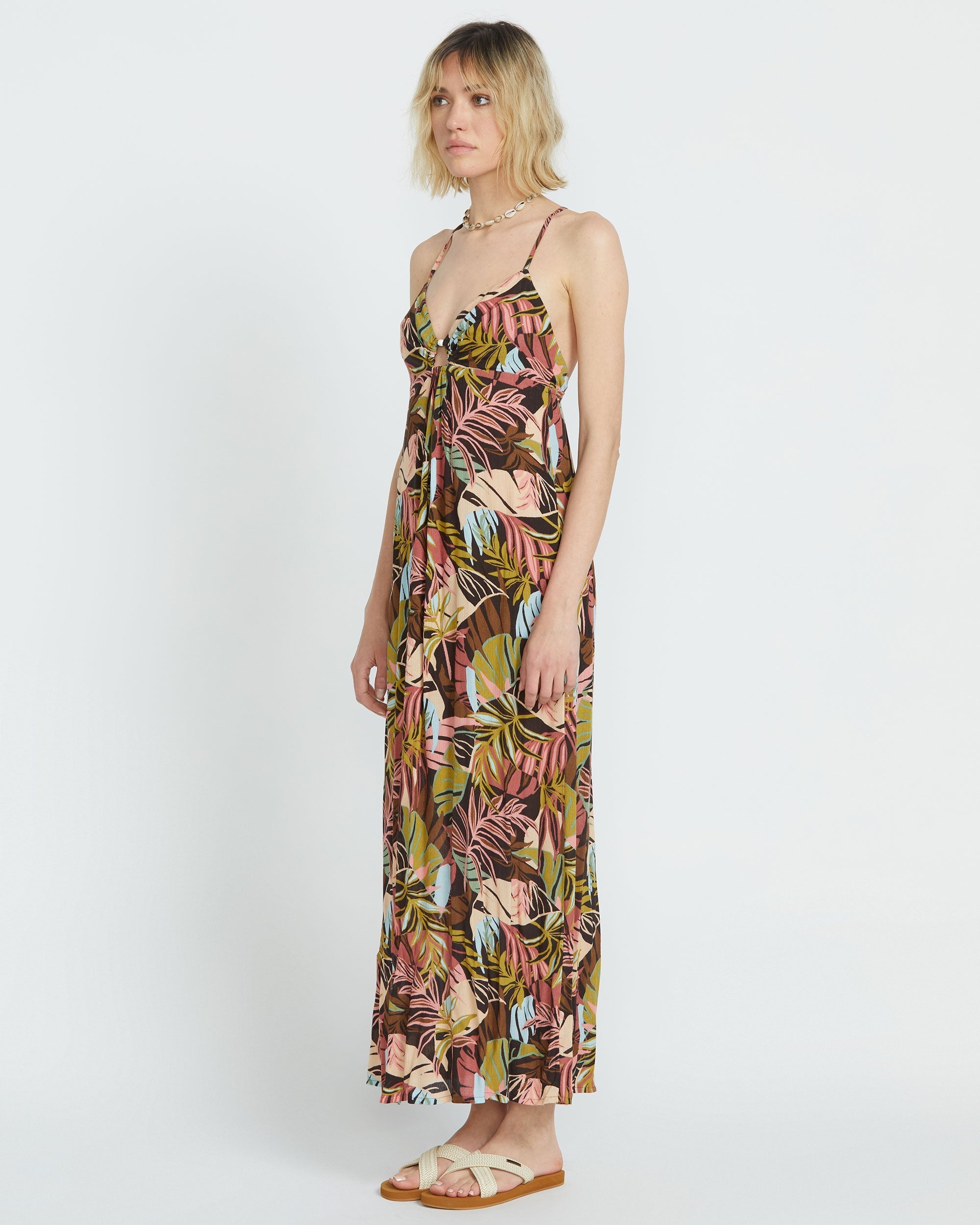 Womens Jungle Live Midi Dress