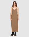 Womens Slippy Maxi Dress