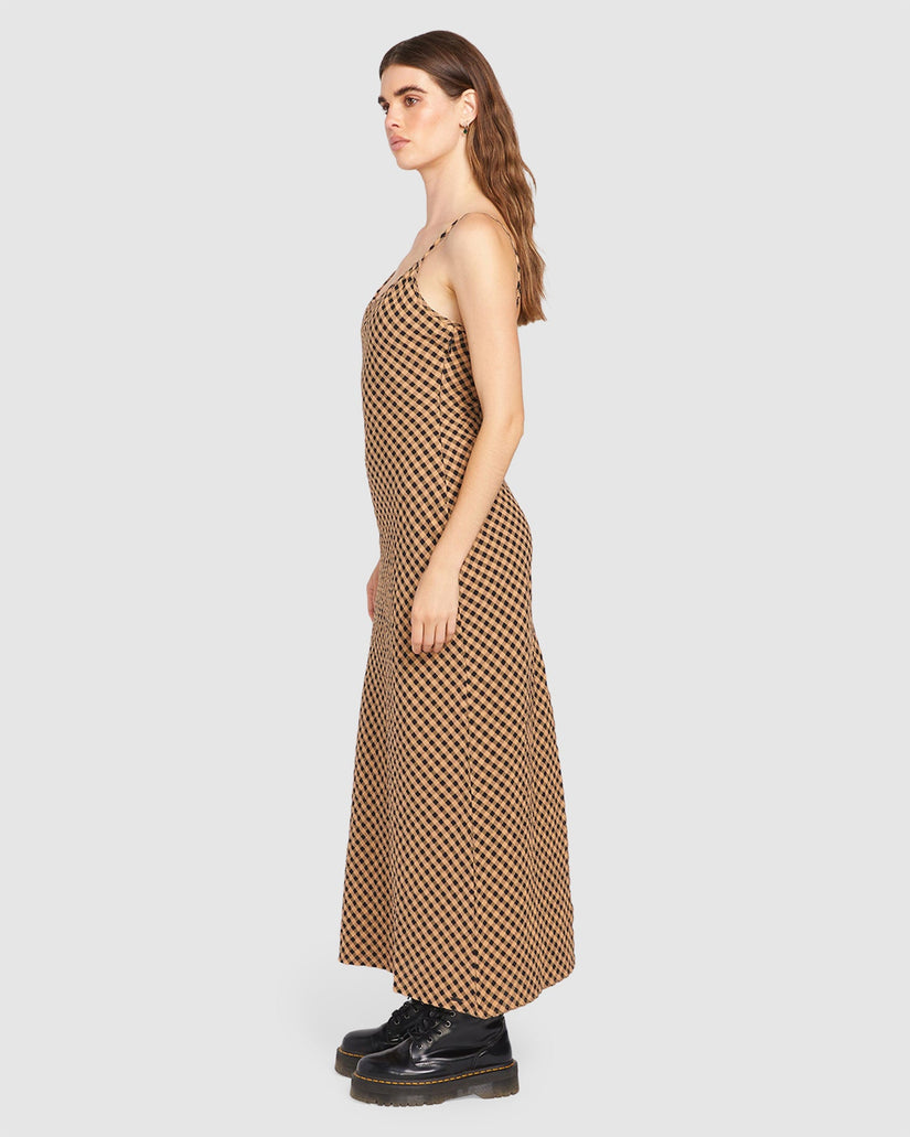 Womens Slippy Maxi Dress