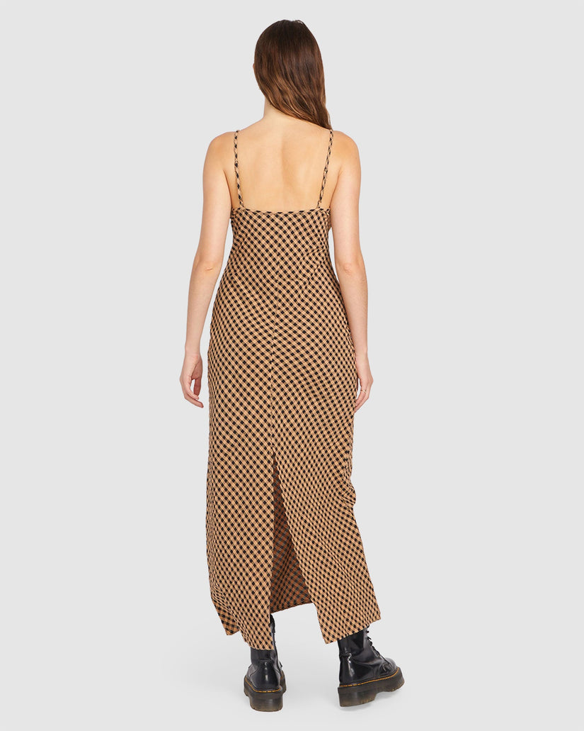 Womens Slippy Maxi Dress