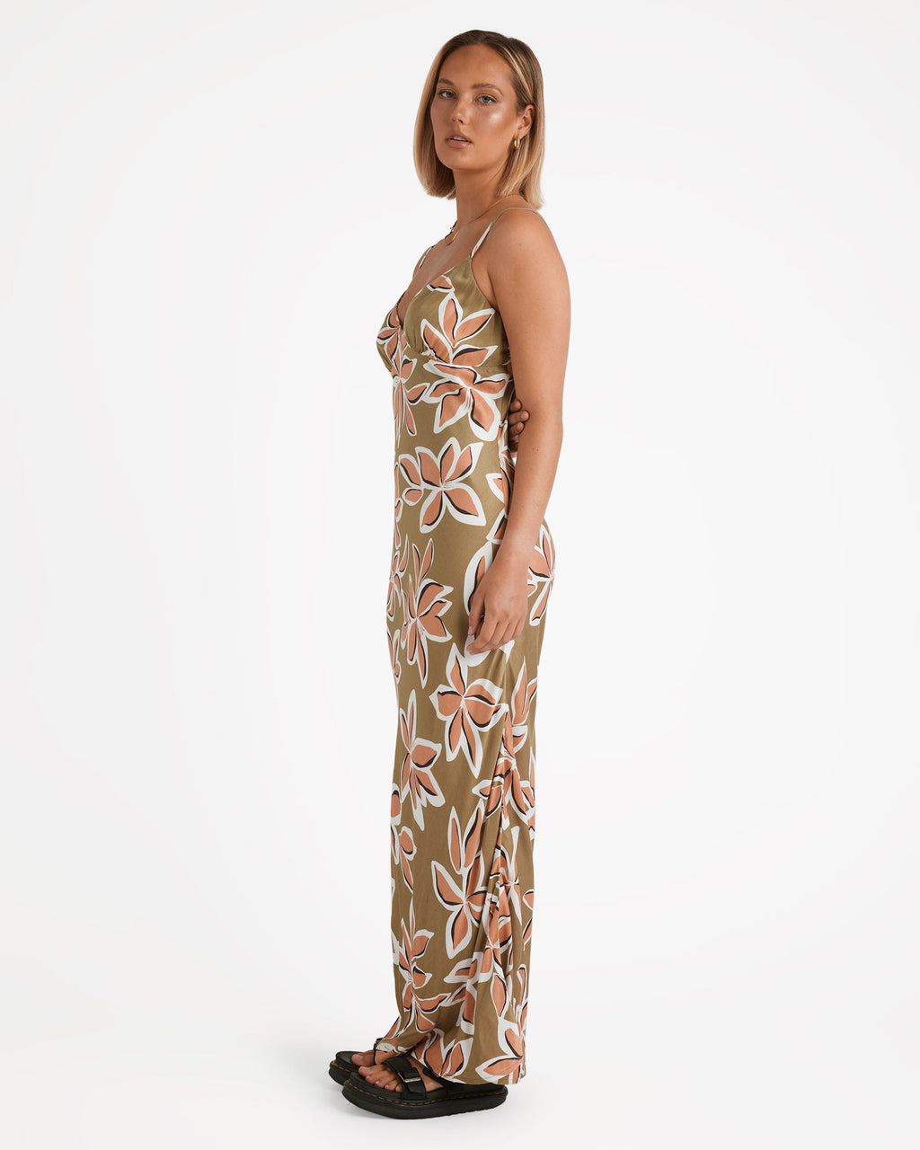 Womens Psychonic Slippy Maxi Dress