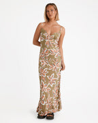 Womens Psychonic Slippy Maxi Dress