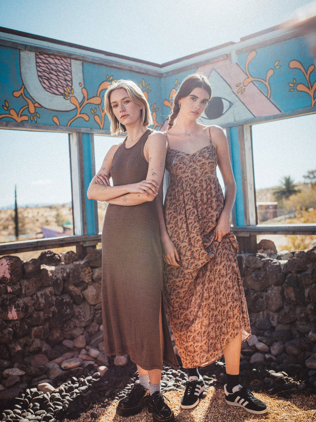 Womens Fleurmaid Midi Dress