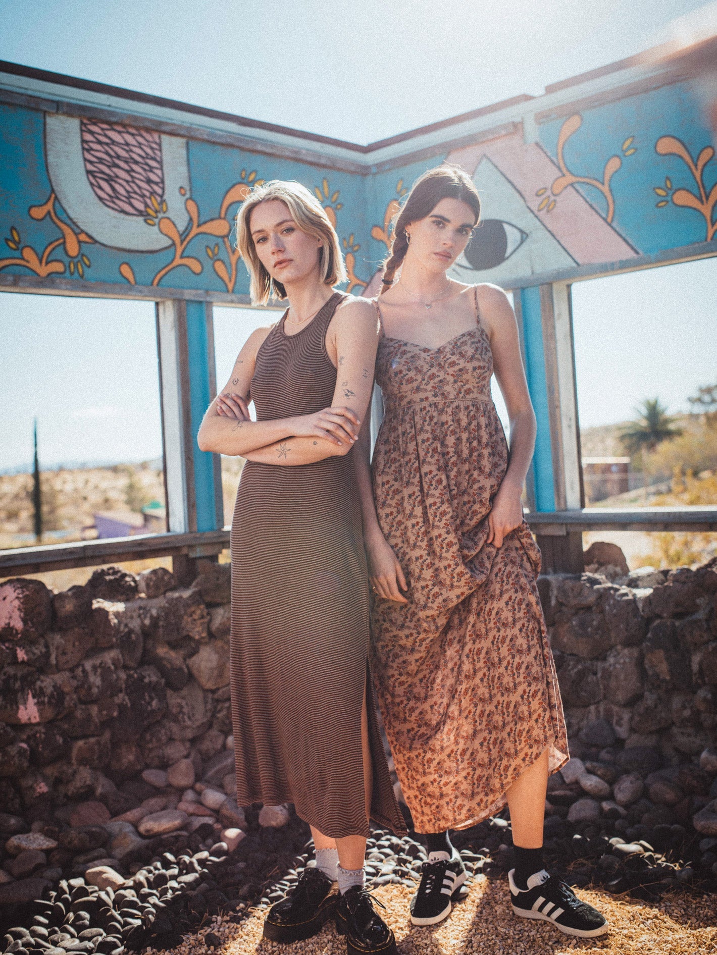 Womens Fleurmaid Midi Dress