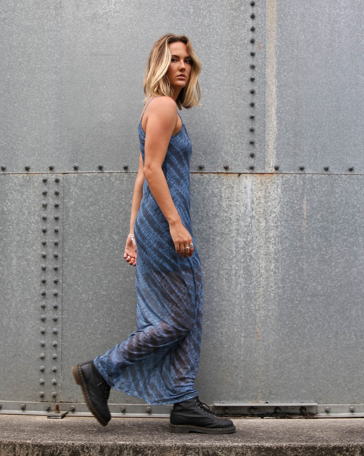 Womens Wicked Lightning Maxi Dress