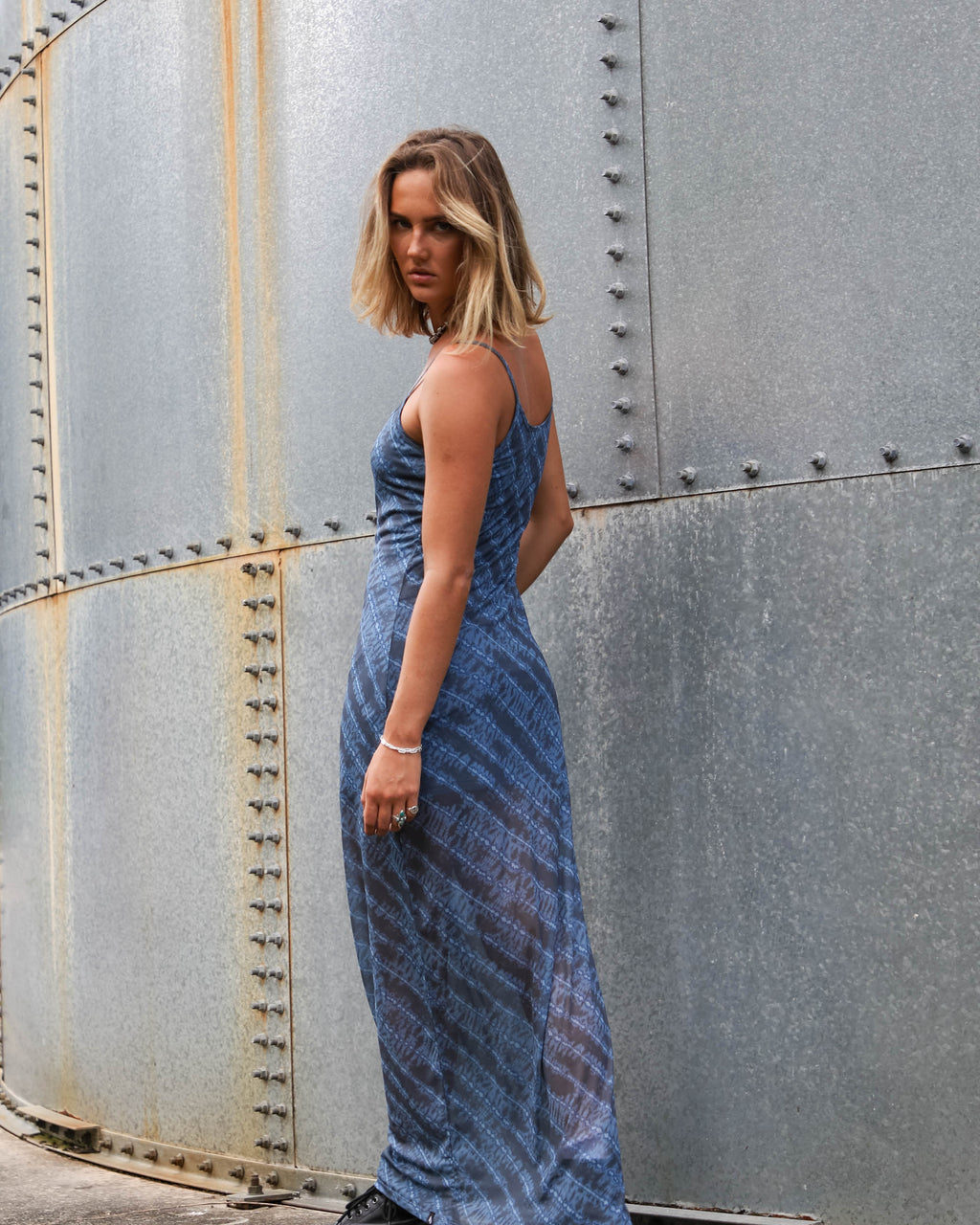 Womens Wicked Lightning Maxi Dress