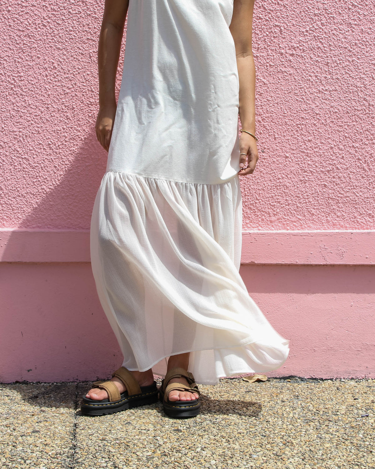 Womens Small Talk Maxi Dress