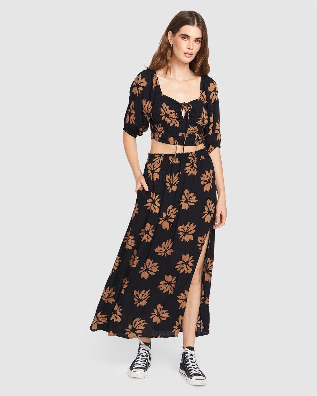 WOMENS GET WYYLD MAXI SKIRT