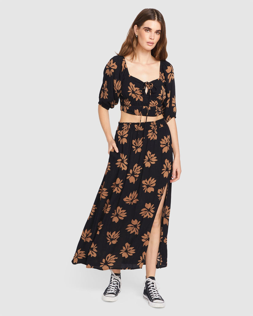 WOMENS GET WYYLD MAXI SKIRT