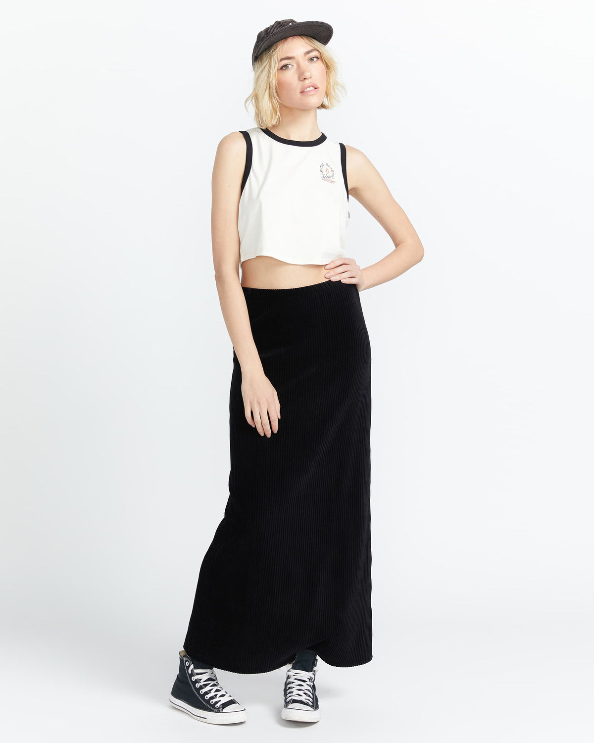 Womens Cording To You Long Skirt