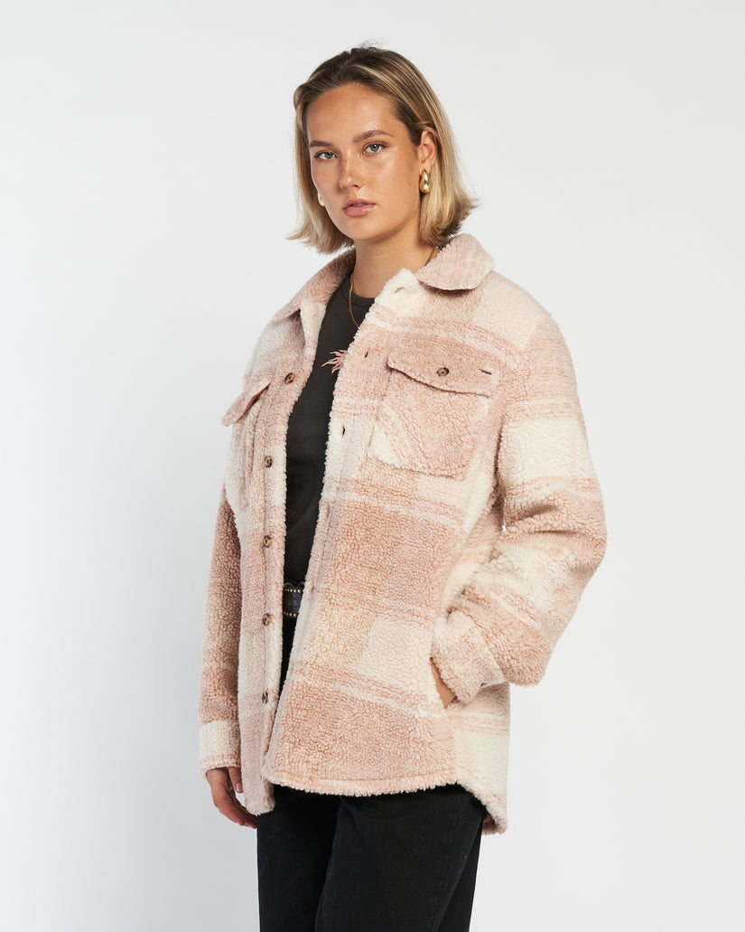 Womens Silent Sherpa Jacket