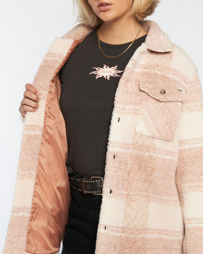 Womens Silent Sherpa Jacket