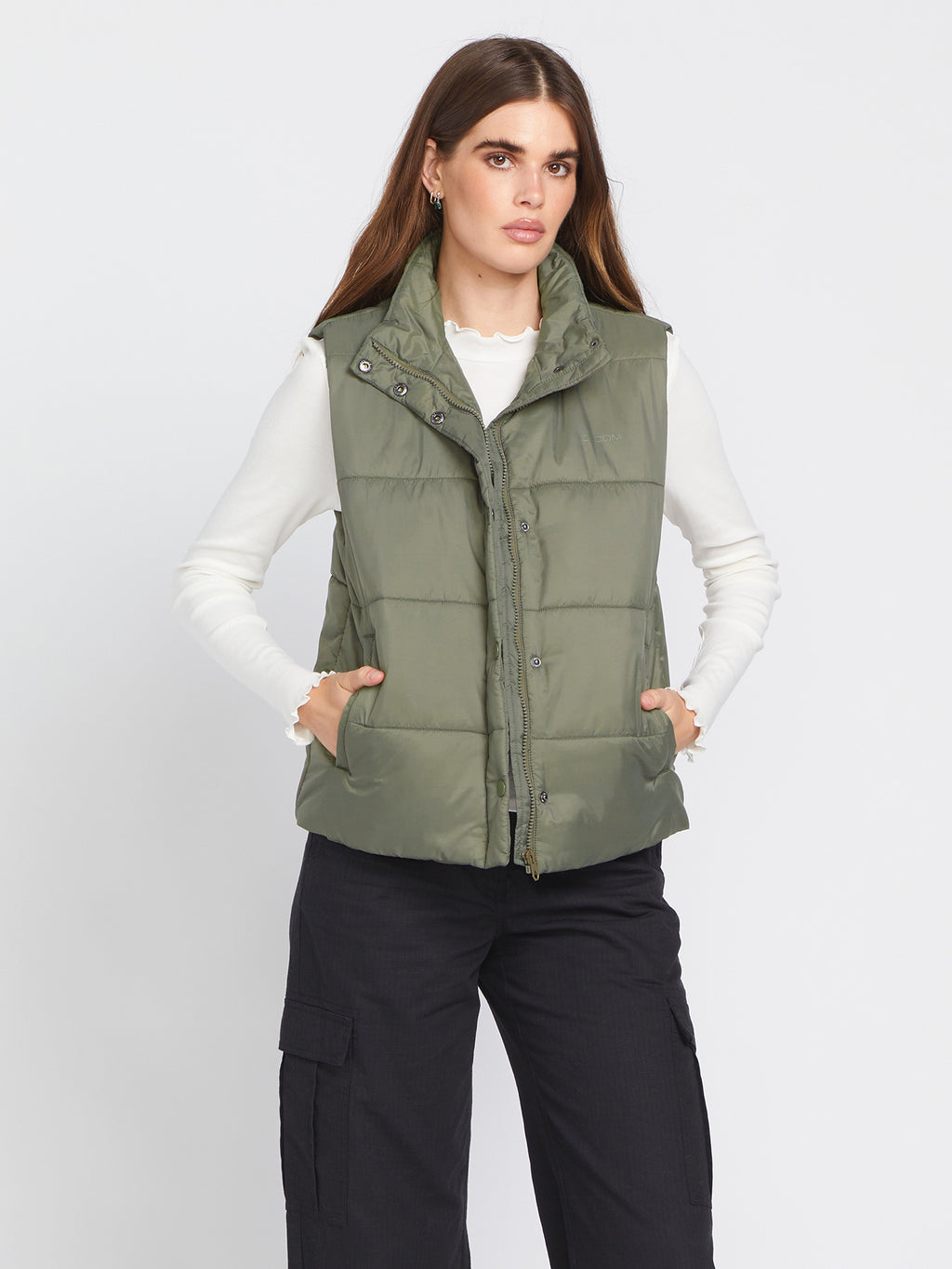 Womens Puff it Vest