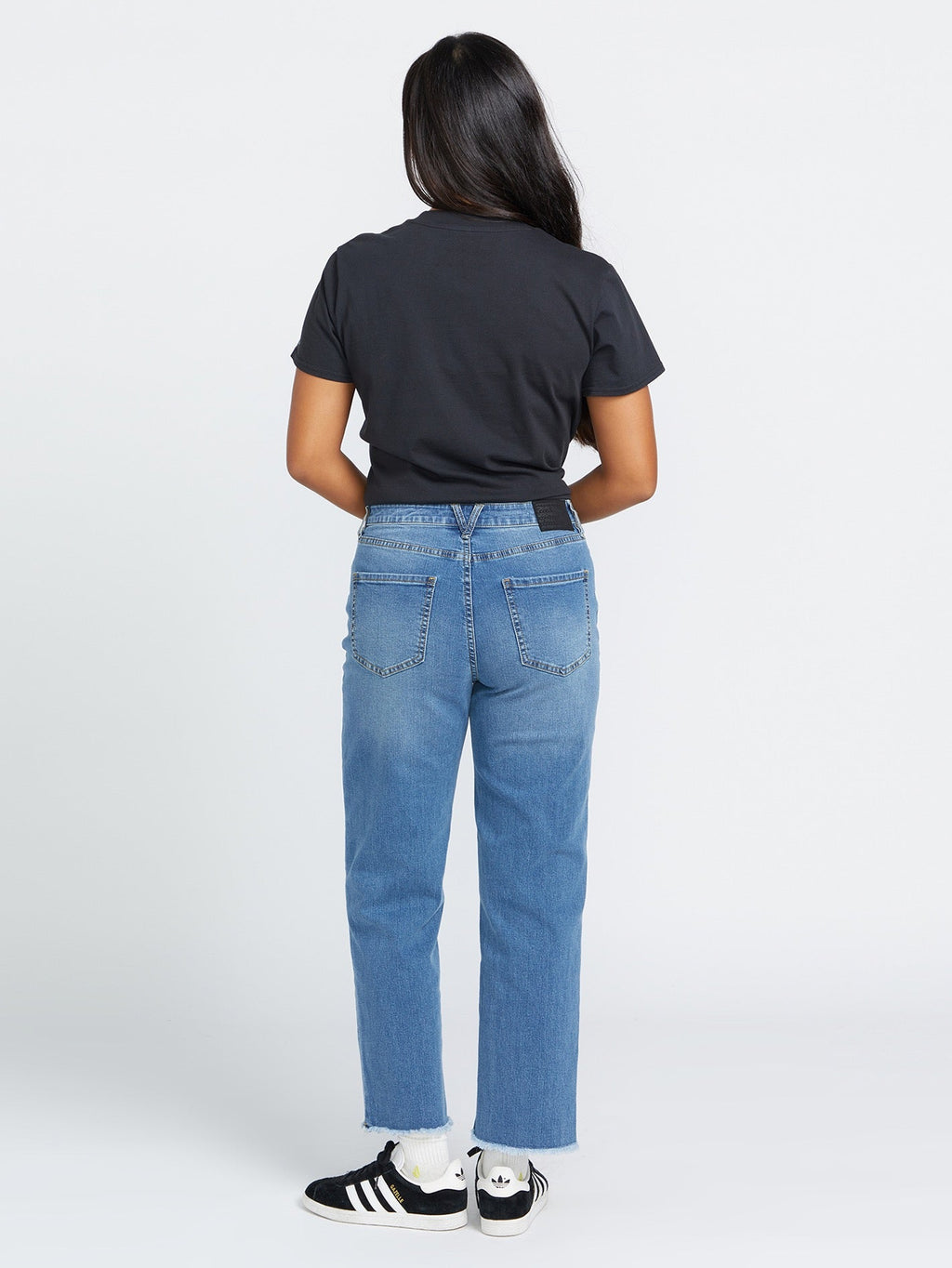 Womens Stone Step Hirise Denim Jeans