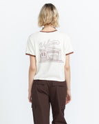 Womens Meet Me There Ringer T-Shirt