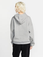 Womens Stone Heart Up Pullover Hoodie