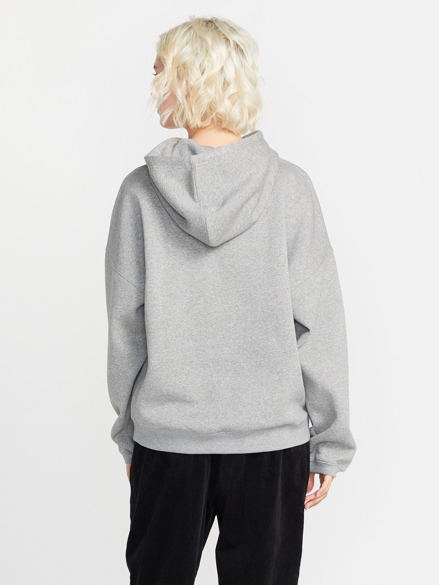 Womens Stone Heart Up Pullover Hoodie