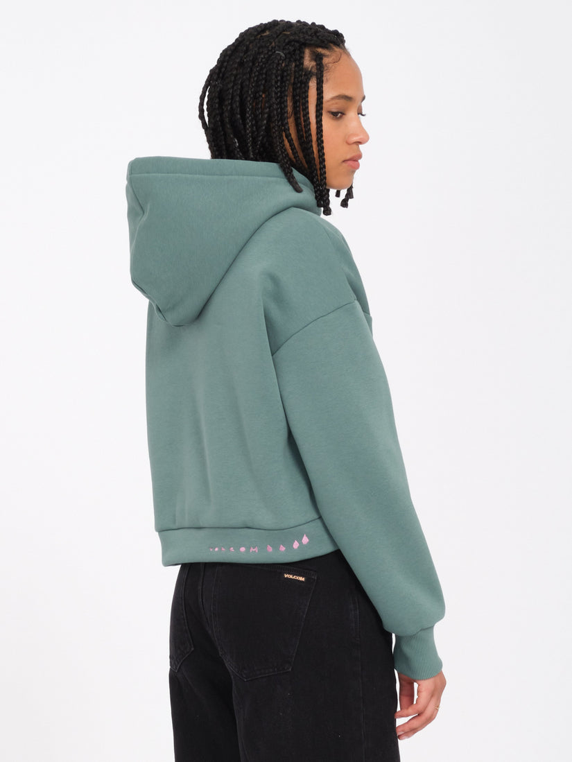 Womens Longo Pullover Hoodie
