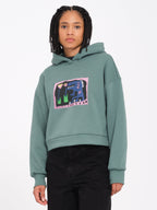 Womens Longo Pullover Hoodie