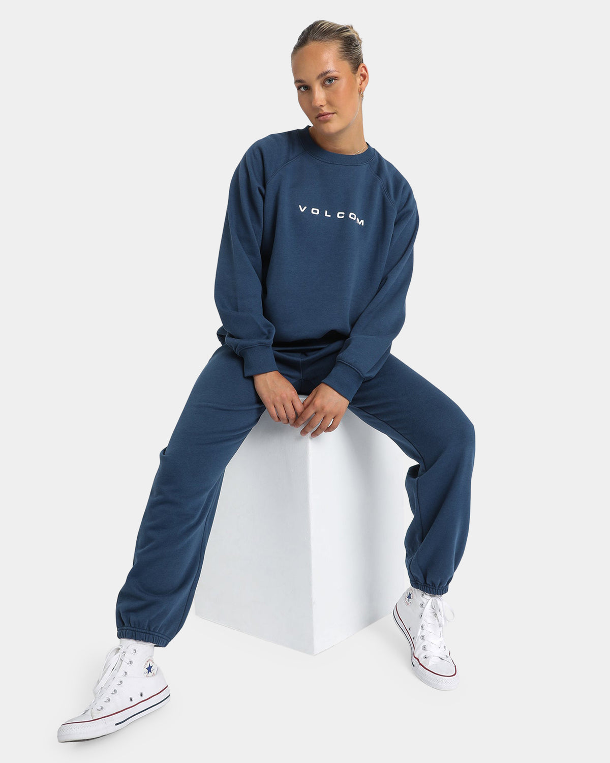 Womens Get More Crew Neck