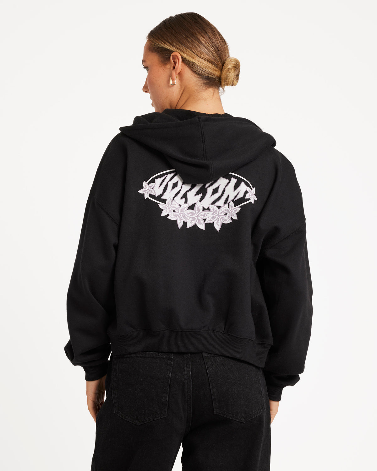 Womens Get Up Zip Up Hoodie