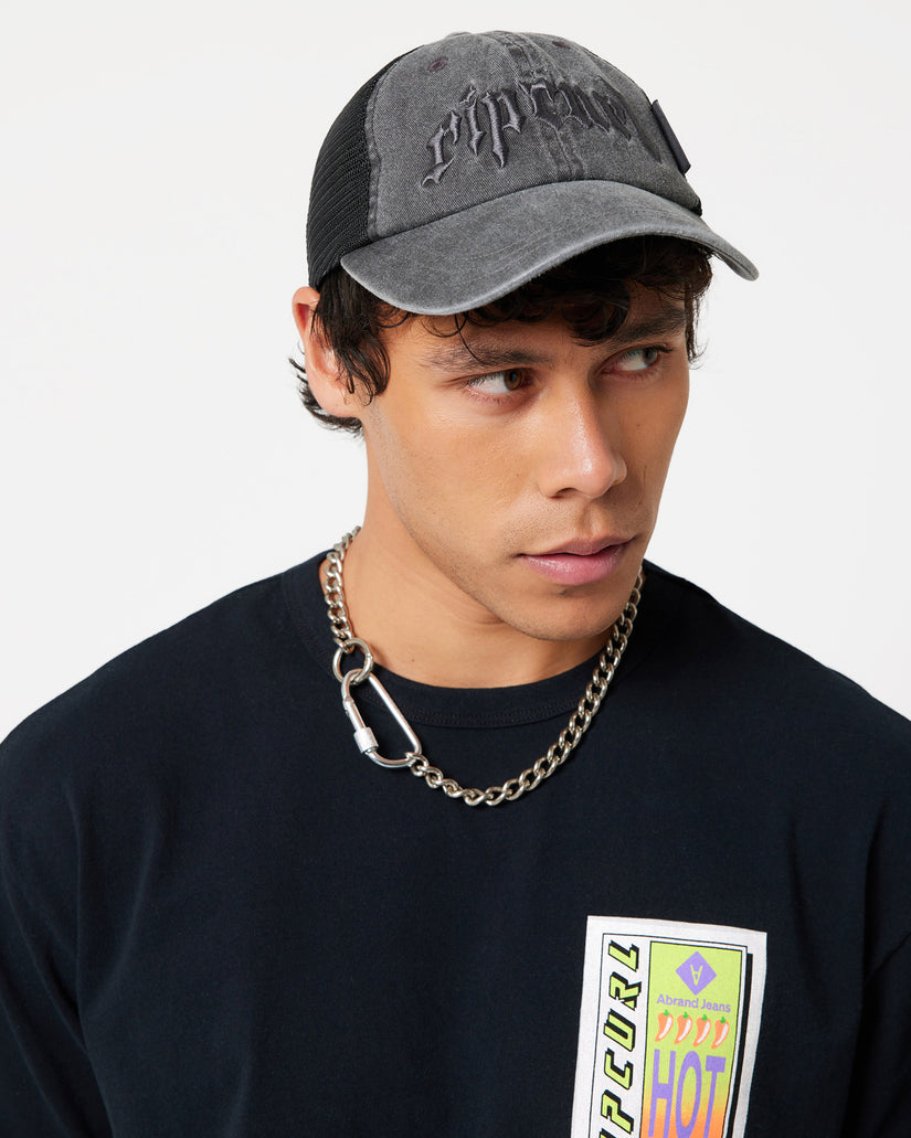 Mens A Brand x Rip Curl Metal Bazza Cap