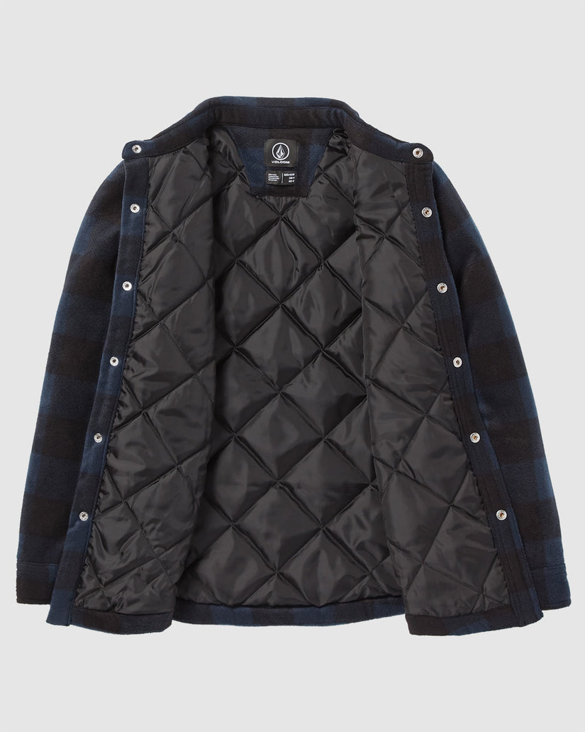 Boys 8-16 Bowered Fleece Jacket