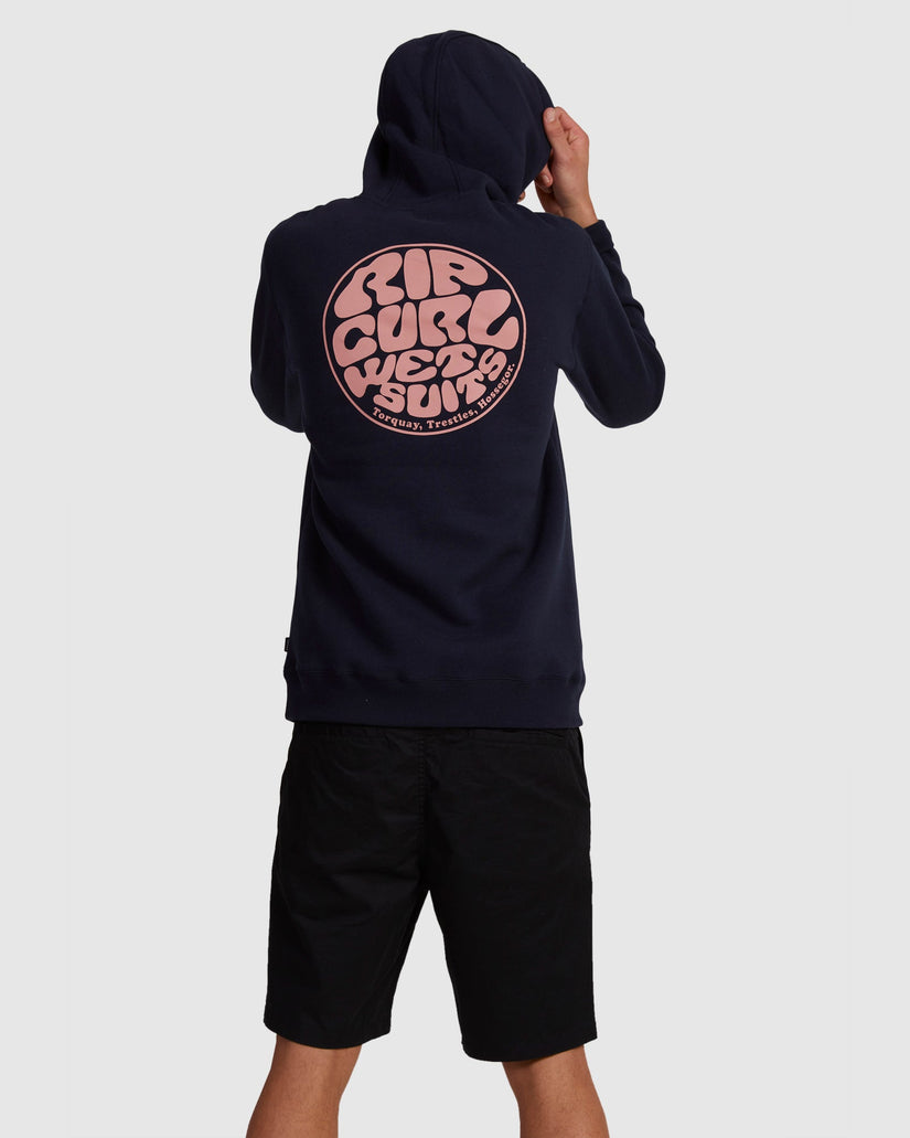 Mens Wetsuit Icon Pullover Hoodie