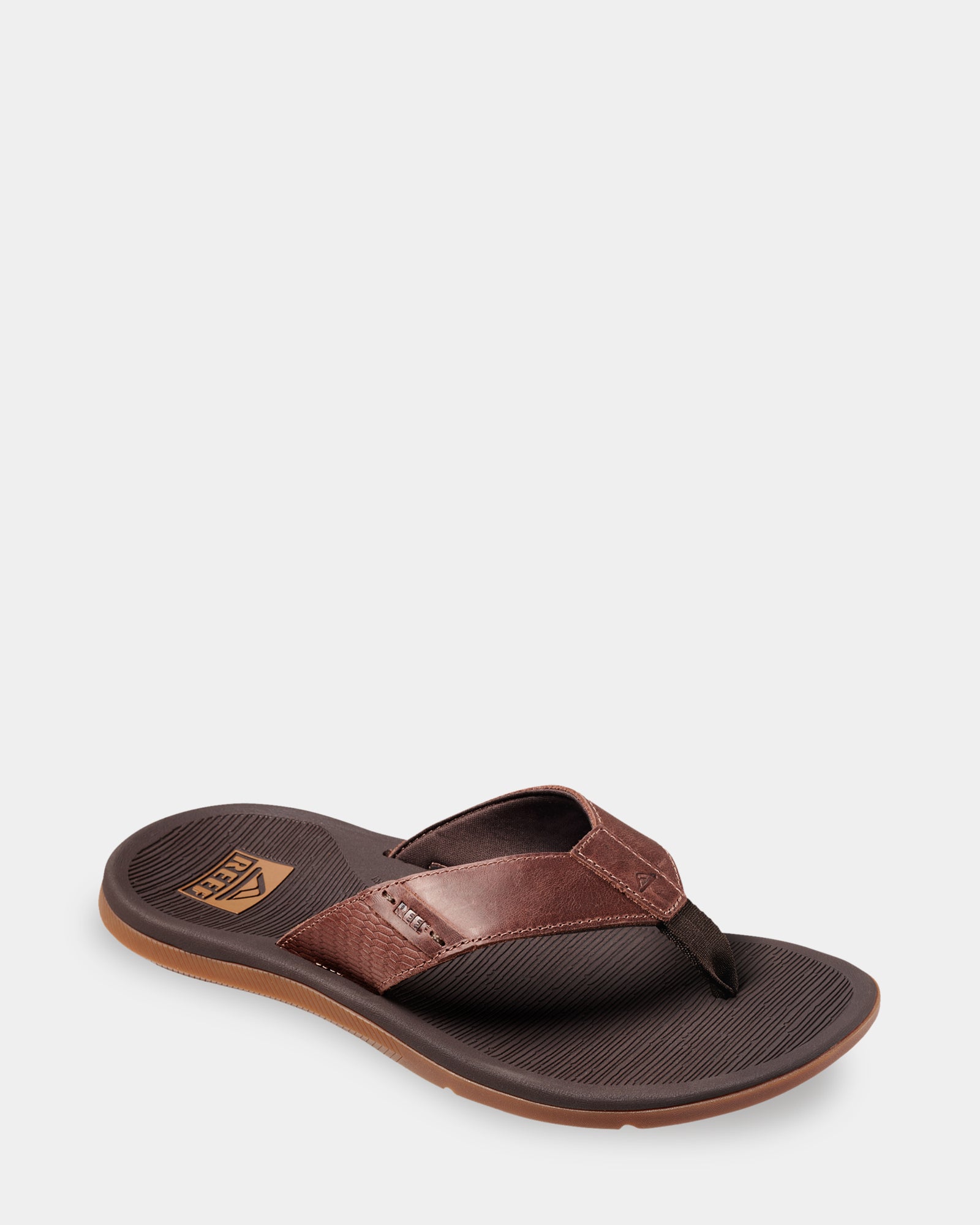 Buy Mens Santa Ana Leather Thongs by reef | Amazon Surf NZ