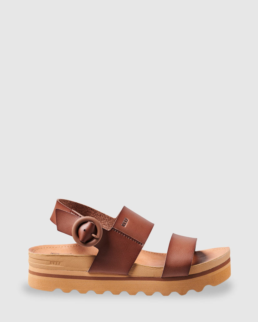 Reef Cushion Vista Hi Sandal - Women's Shoes in Chocolate Raffia Reef Cushion Vista Hi Sandal - Women's Shoes in Chocolate Raffia