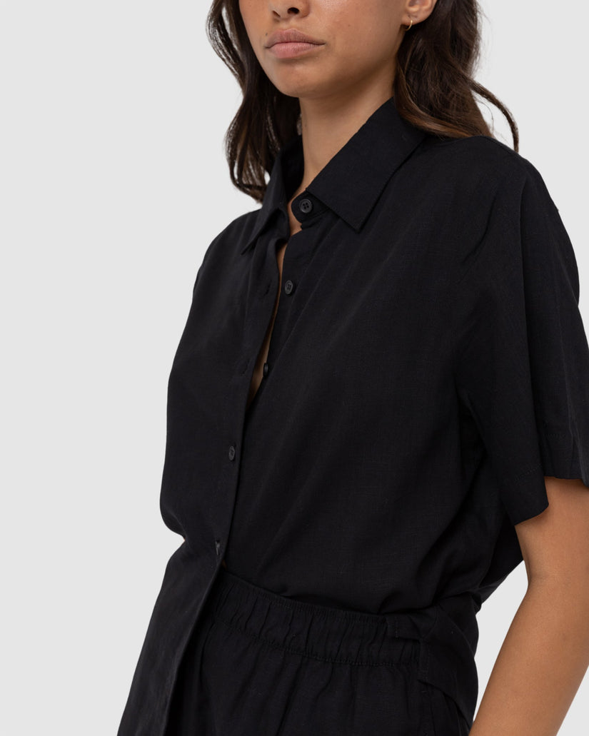 WOMENS CLASSIC LOUNGE SHORT SLEEVE SHIRT