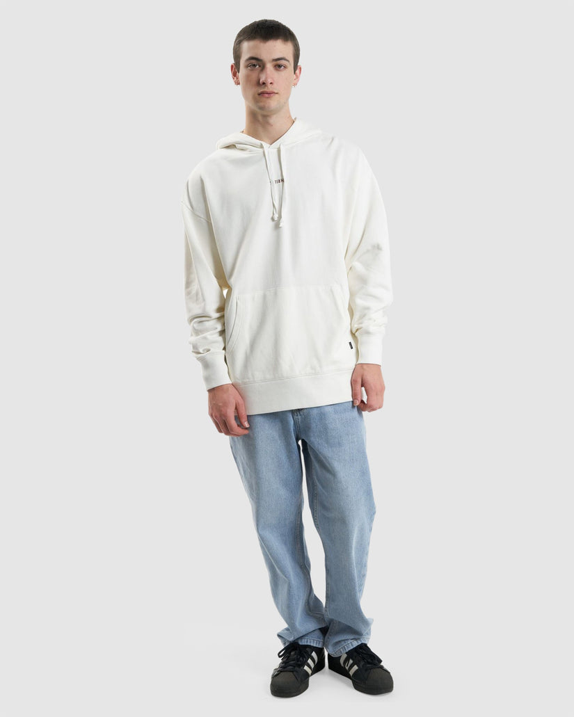 MENS MINIMAL SLOUCH PULLOVER HOODIE
