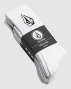 Mens Full Stone 3 Pack Crew Socks