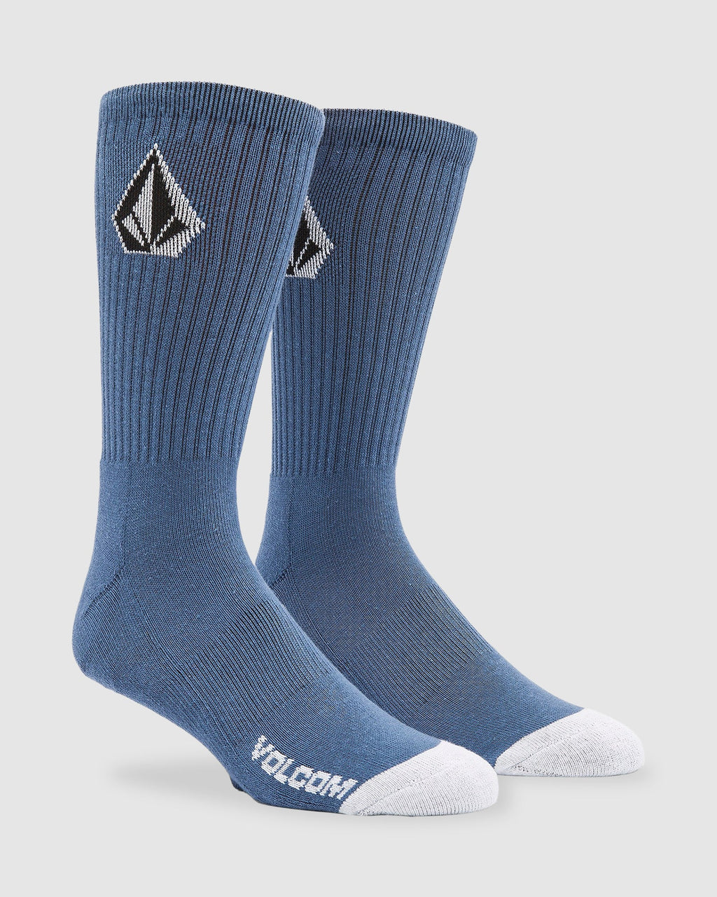 Mens Full Stone 3 Pack Crew Socks
