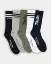 MENS MINIMAL THRILLS 5 PACK SOCKS