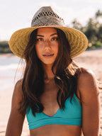 Womens Throw Shade Straw Hat