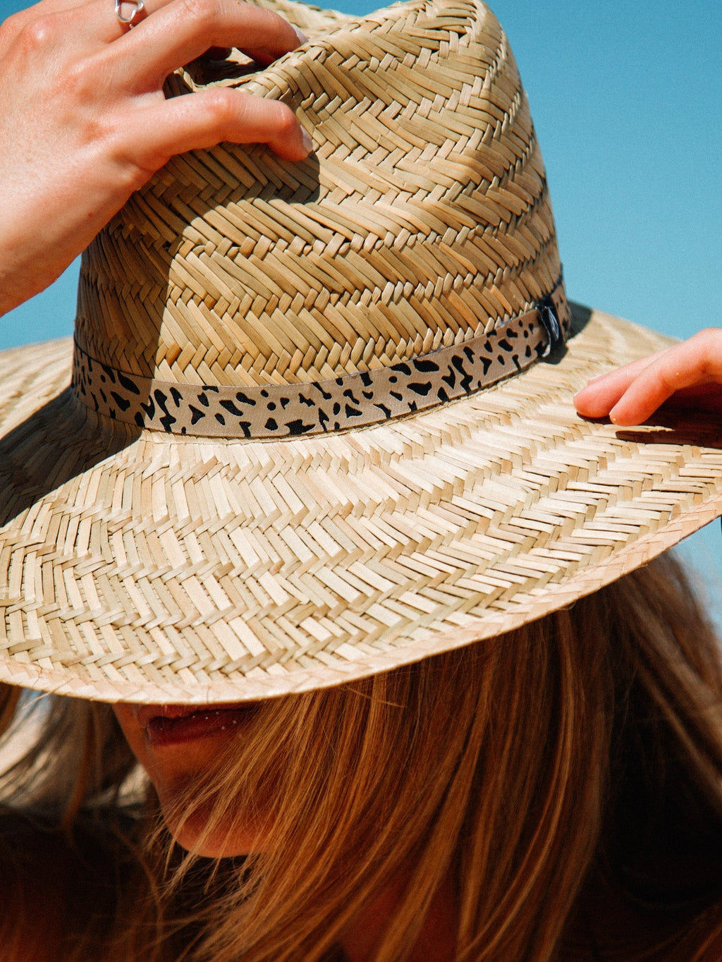 Womens Throw Shade Straw Hat