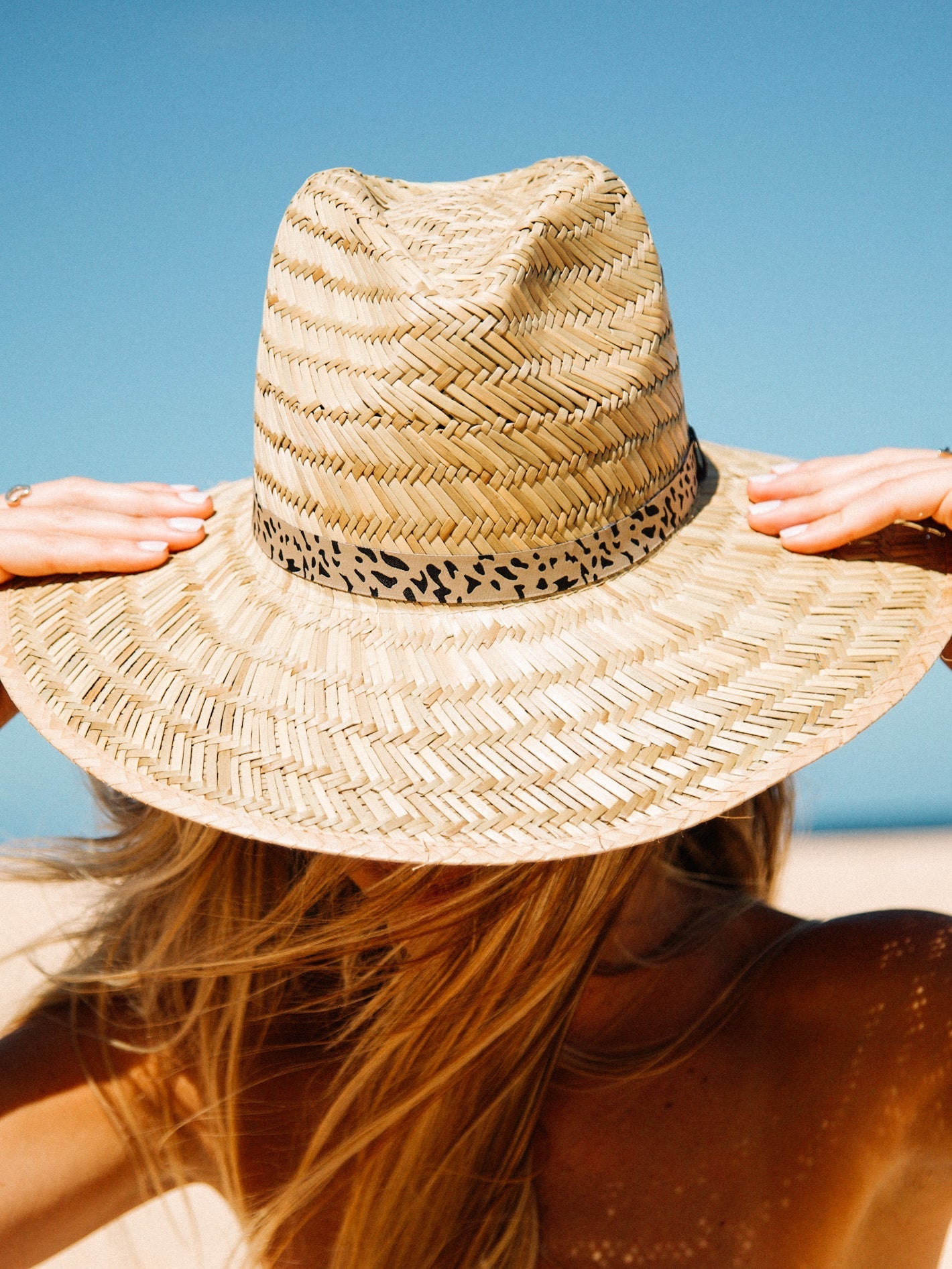 Womens Throw Shade Straw Hat