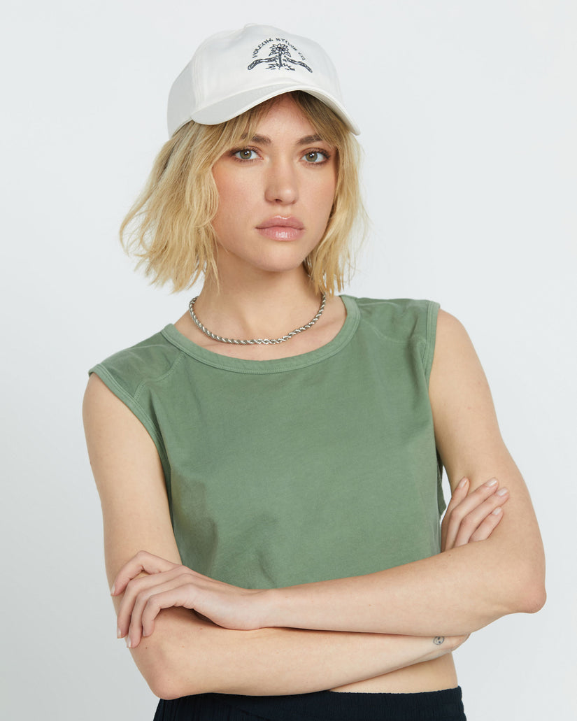 Womens Stone Bloom Dad Cap