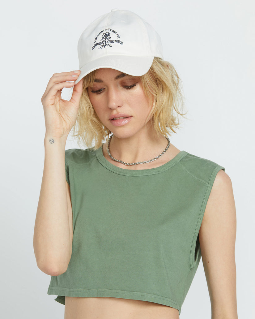 Womens Stone Bloom Dad Cap