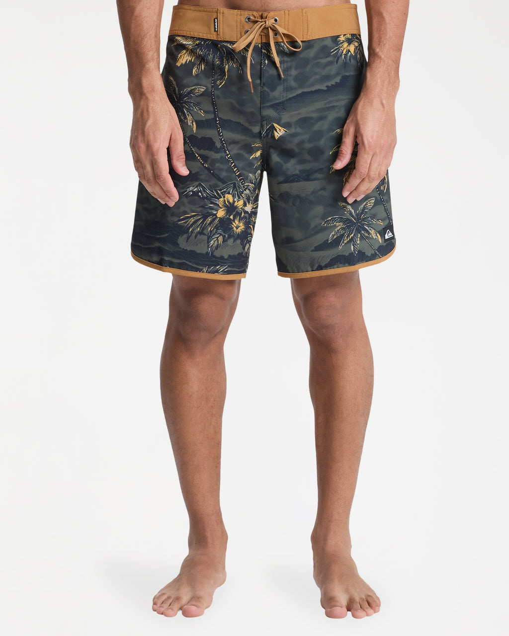 Mens Surfsilk Scallop 18" Boardshorts