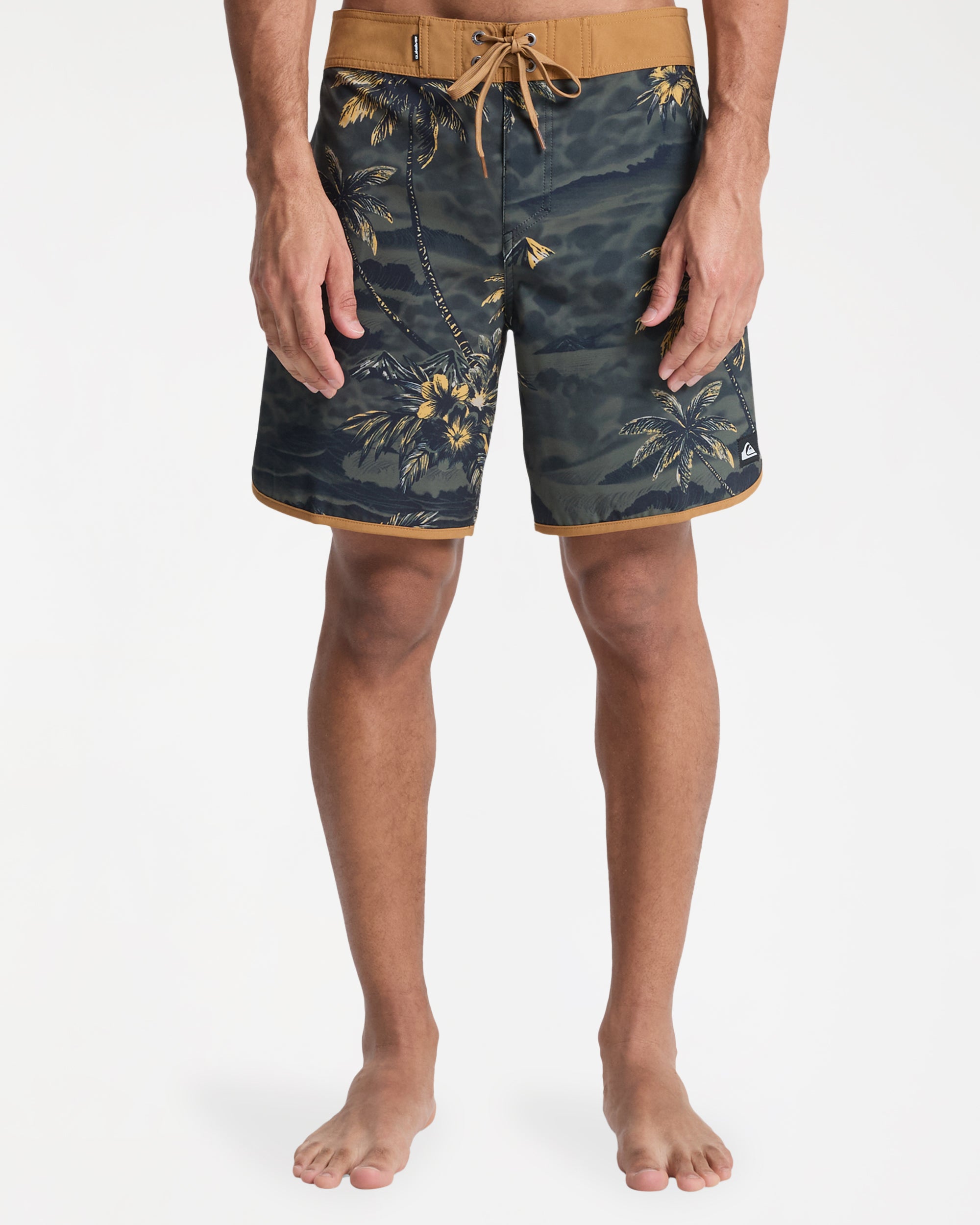 Mens Surfsilk Scallop 18" Boardshorts