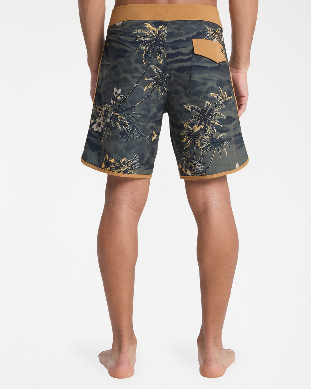 Mens Surfsilk Scallop 18" Boardshorts