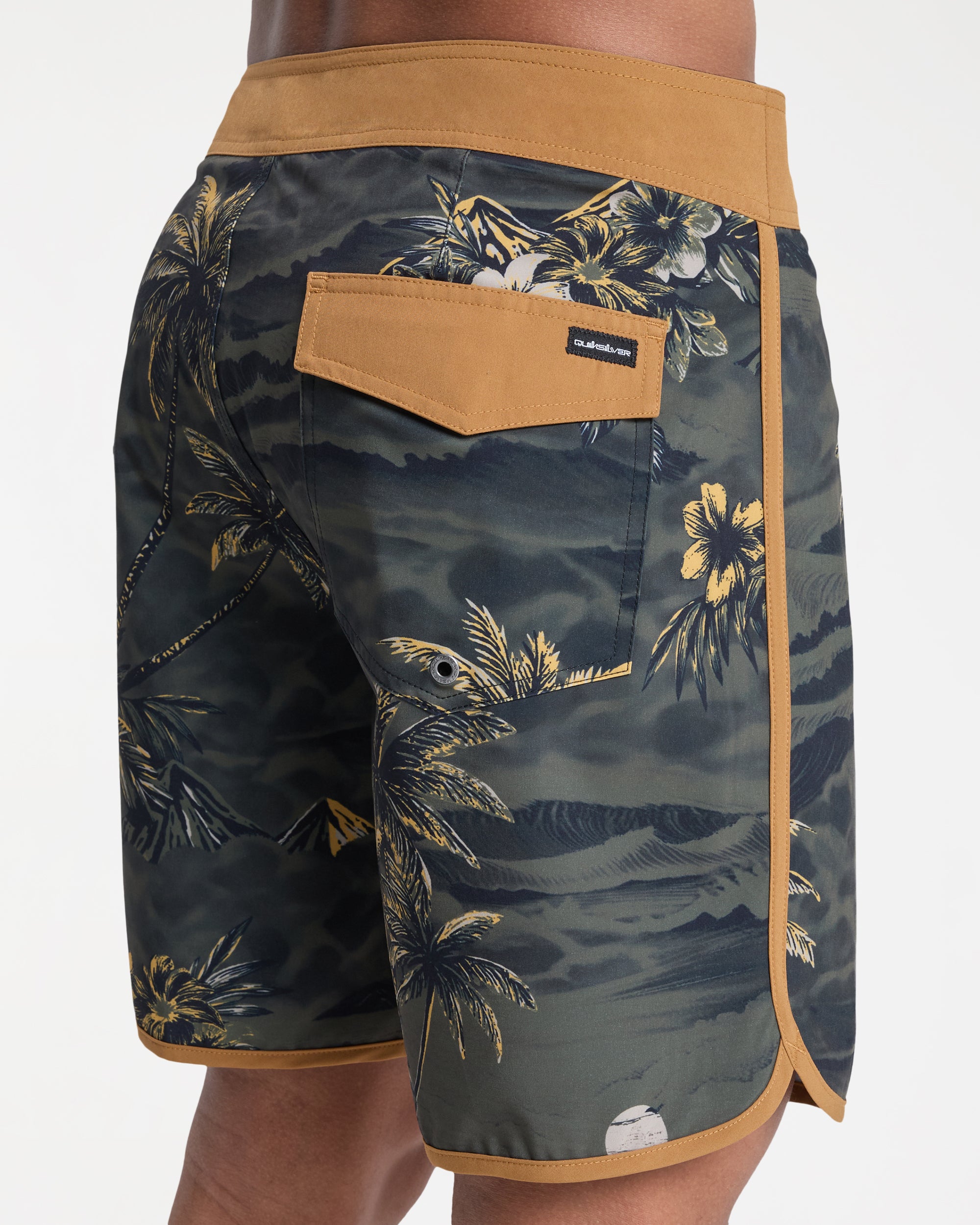 Mens Surfsilk Scallop 18" Boardshorts
