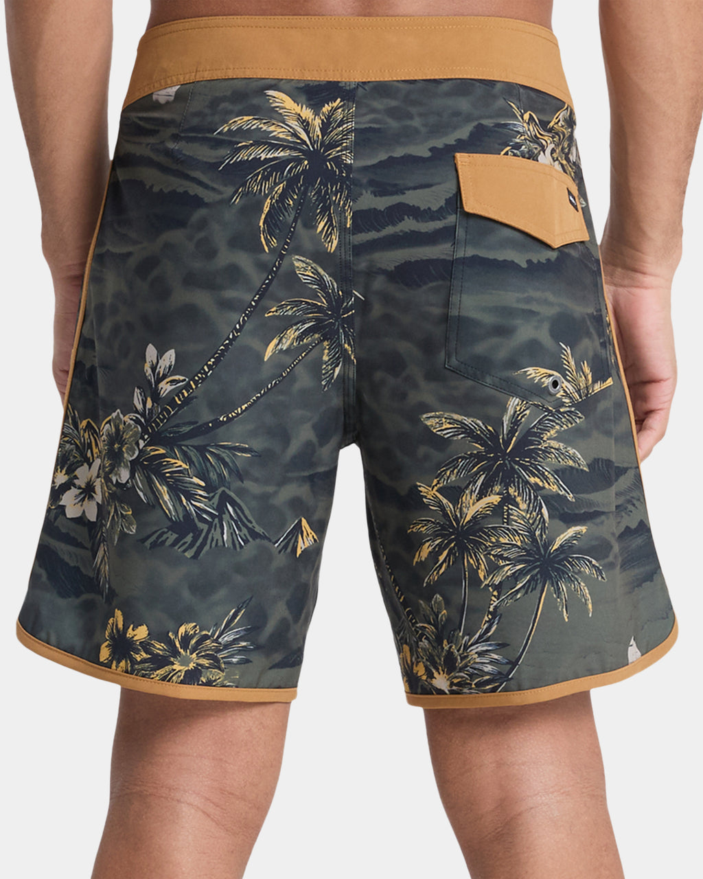 Mens Surfsilk Scallop 18" Boardshorts